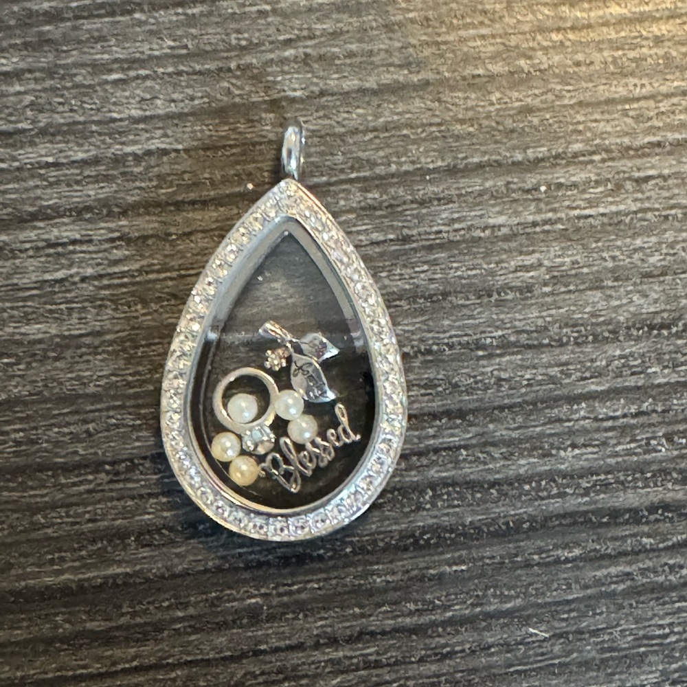 Origami owl locket and charms